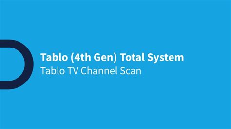 youtube tablo tv channels